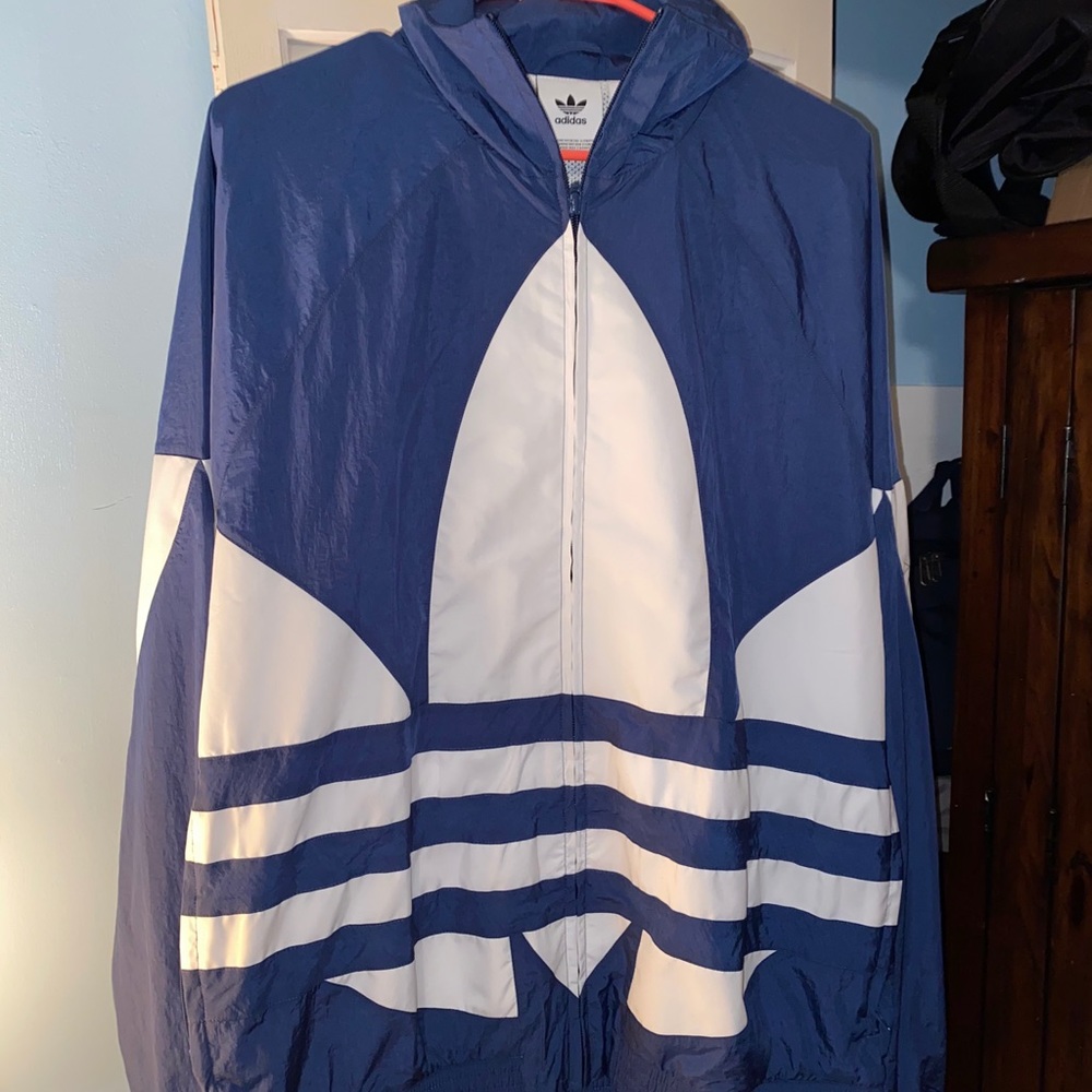 Adidas vintage windbreaker